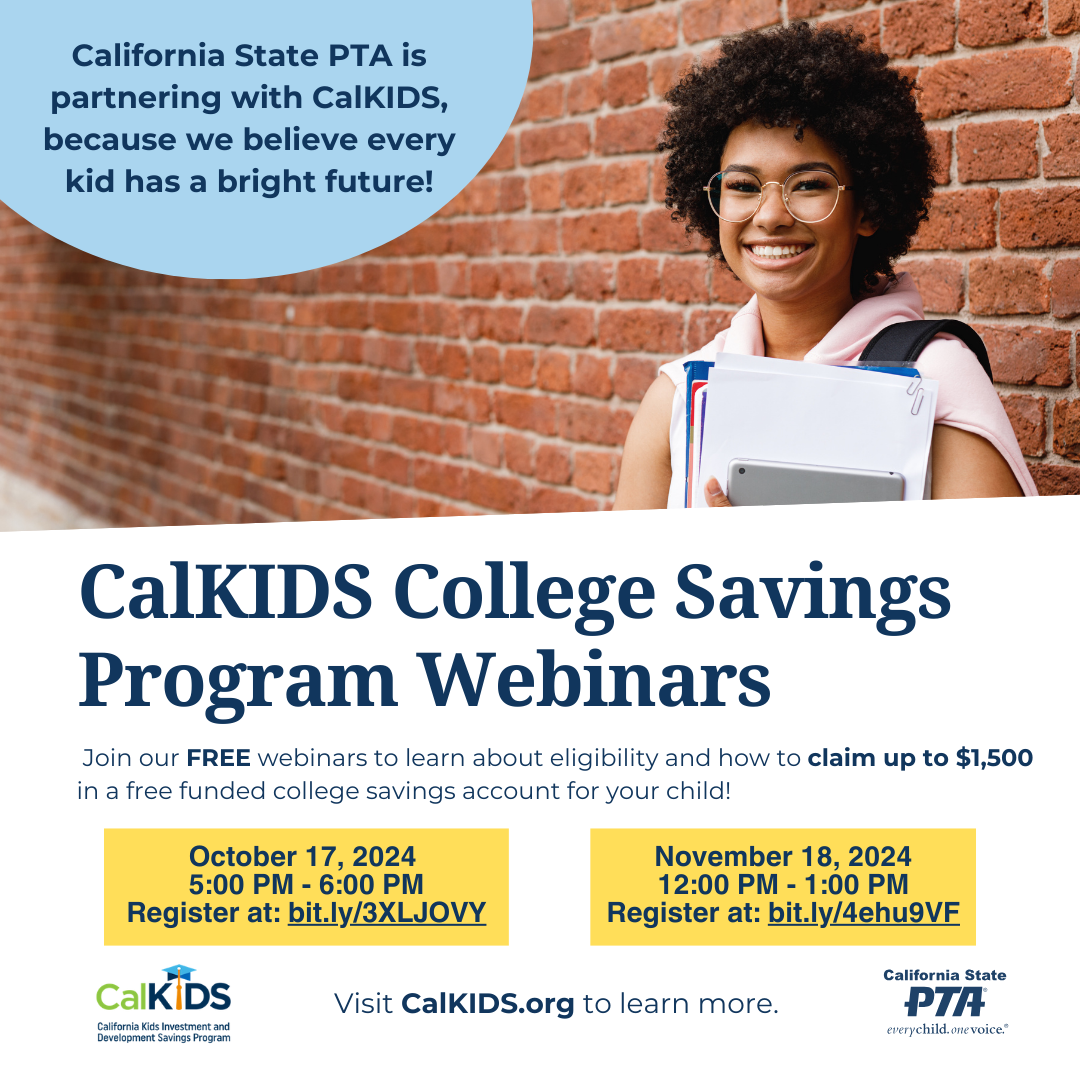 CalKIDS College Savings Program - California State PTA